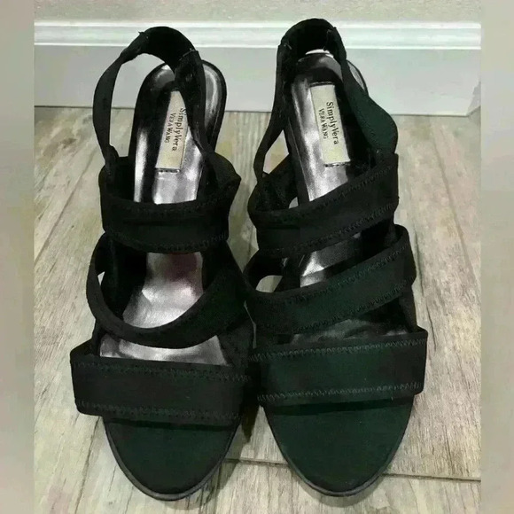 Vintage Simply Vera Vera Wang Sandals - size 7.5 - Picture 9 of 11